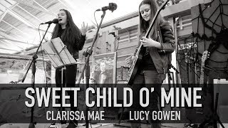 Lucy Gowen and Clarissa Mae Sweet Child O Mine Cover Live at Greenwich Market [upl. by Ariahay]