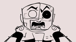 MinecraftVs Cyborg Full Week FNF fan animation [upl. by Jyoti229]