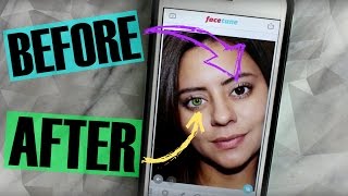 How to Change your Eye Color in FaceTune [upl. by Acirrehs]