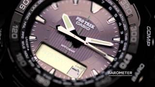 Casio Protrek Pathfinder PRG550 Series Overview [upl. by Bernadene]