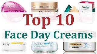 Top 10 Face Day Creams​ [upl. by Bergeron]