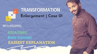 Transformation Mathematics  Enlargement case 01  Basics  Explanation with examples  Easy method [upl. by Alroy]