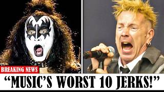 10 BEST Jerks in Music History here goes fans vote [upl. by Annot]