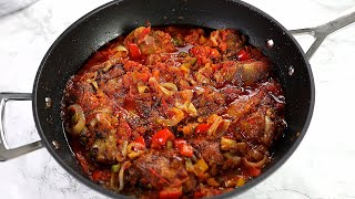 PEPPERED CHICKEN RECIPE NIGERIAN PEPPERED CHICKEN STEW [upl. by Mallin]