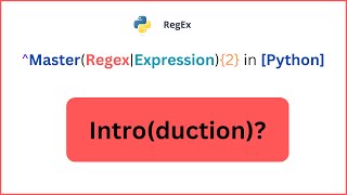 Regex Masterclass for NLP  Regex Tutorial in Python  Complete RegEX Tutorial in Python [upl. by Eniluj]