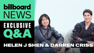 Darren Criss amp Helen J Shen Talk Starring In Broadway’s ‘Maybe Happy Ending’  Billboard News [upl. by Brandise]