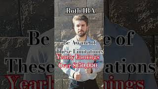 Roth IRA Limitations investment investing money finance retirement financialfreedom portfolio [upl. by Sven]