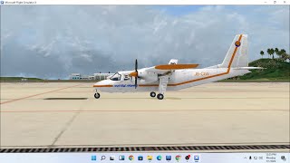 Hurricane Beryl Island Hopping Part 2 FSX Live [upl. by Eohce]