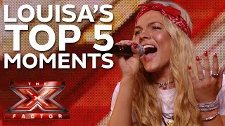 Louisa Johnsons Top 5 X Factor Moments  The X Factor 2015 [upl. by Akinehc478]