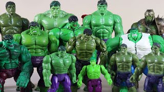 Hulk Action Figure Collection  22 Incredible Hulk Figures [upl. by Vincents598]