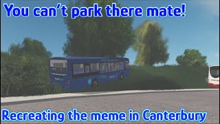 You Can’t Park There Mate Roblox Canterbury shorts [upl. by Rats]