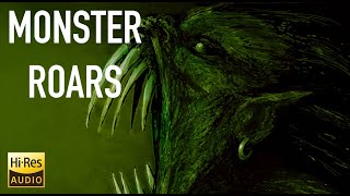 Scary Monster Roar  Horror Sound FX  skinwalkers scary sfx [upl. by Richella]