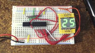 7 Segment LED with ATTiny [upl. by Benil980]