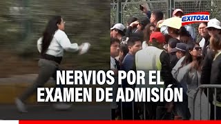 🔴🔵Examen de admisión UNMSM Postulantes entre nervios caídas y lágrimas previo a la evaluación [upl. by Amadis]