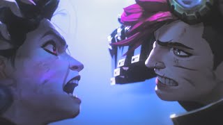 Jinx vs Vi Arcane Season 2 AMV [upl. by Maurise]