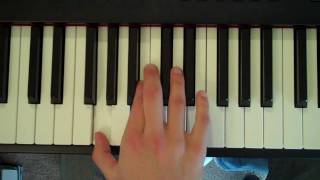 How To Play a G6 Chord on Piano [upl. by Arhez]