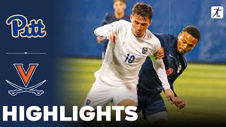 Pitt vs Virginia  NCAA College Soccer  Highlights  November 10 2024 [upl. by Ynamreg]