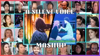 A Silent Voice Reaction Mashup  Koe no Katachi  聲の形 [upl. by Attolrac]