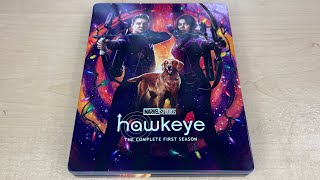 Hawkeye The Complete First Season  4K Ultra HD Bluray SteelBook Unboxing [upl. by Assereht205]