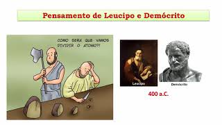 03  Pensamento de Leucipo e Demócrito [upl. by Neddra]