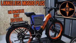 LANKELEISI MG600 PLUS  FAT BIKE ELECTRICA CON MONTAJE DE CALIDAD  GINESSOT [upl. by Nevet333]