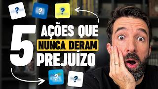 QUAIS AS 5 MELHORES AÇÕES PARA INVESTIR EM 2024  Empresas que nunca deram prejuízo [upl. by Novad]