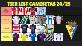 ¿CUÁL ES LA MEJOR CAMISETA DE LA LIGA HYPERMOTION 2425  TIER LIST [upl. by Atterys]