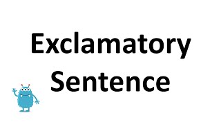 Exclamatory Sentence [upl. by Rona]