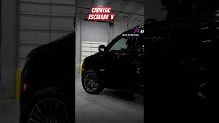 Blacked Out Cadillac Escalade V 🔥🔥 [upl. by Letnoj]