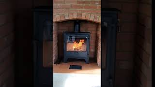 Dean Forge Dartmoor 5 Eco wood burning stove  fitted by Natural Heating in Norfolk [upl. by Mcevoy]