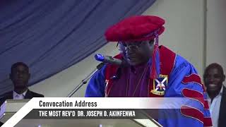 16th Convocation Ceremony of Ajayi Crowther University Oyo [upl. by Sesom]