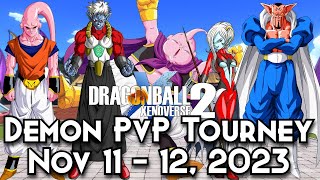 Demon Online Tournament Nov 11  12 2023 [upl. by Tasia]