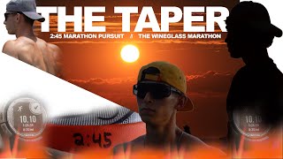 The Taper Pursuit of 245 marathon at Wineglass [upl. by Triplett61]