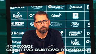 Coritiba 3 x 0 Goiás  Coletiva Gustavo Morínigo [upl. by Mallory]