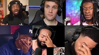 Reactors in SHOCK AFTER SEXXY RED Voice CRACK  BBLDrizzy [upl. by Halladba]