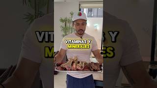 En la carne se encuentran todas las vitaminas y minerales [upl. by Yenettirb]