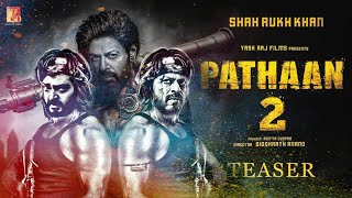 Pathaan 2  Trailer 2024  Shah Rukh Khan  Salmaan Khan  Deepika Padukone [upl. by Atillertse]