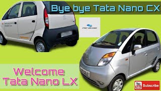 Updated from TATA NANO CX to LX  Cars  Street Cars amp Bikes [upl. by Ahsienyt]