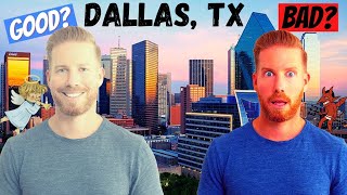 Pros and Cons of Living in Dallas Texas  Moving to Dallas Texas [upl. by Ahsikahs333]