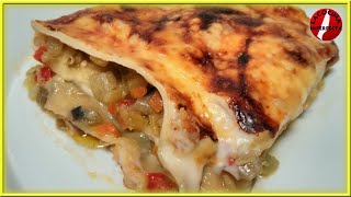 Receta de Lasaña de Verduras [upl. by Kirtley697]