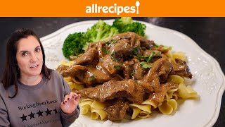 How to Make Homestyle Beef Stroganoff  You Can Cook That  Allrecipescom [upl. by Elvera]