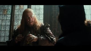 El Gobernador y Alfrid Hablan de Las Personas en Esgaroth  El Hobbit La Desolación de Smaug [upl. by Joelie870]