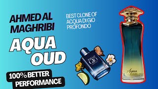 AQUA OUD Review By AHMED AL MAGHRIBI Best Clone of Discontinued ADG PROFONDOPROFUMO [upl. by Raskind]