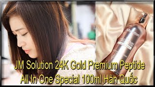 JM Solution 24K Gold Premium Peptide All In One Special 100ml Hàn Quốc [upl. by Schnorr]