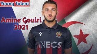 Amine Gouiri  Crazy Skills Goals amp Assists  Young Talent 2021 [upl. by Hamitaf]