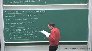 Lecture 9 Modes of Operation for Block Ciphers by Christof Paar [upl. by Otila]