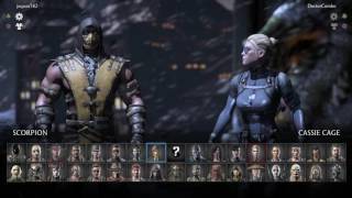 Mortal Kombat X PS4 Online King of the Hill  62716 [upl. by Ilyse9]