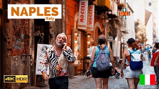 Naples Italy 🇮🇹  The Most Energetic Italian City  4k HDR 60fps Walking Tour ▶183min [upl. by Frank]