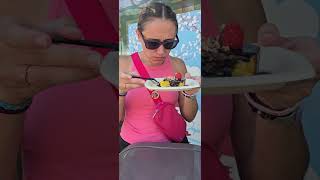 TREAT REVIEW Mexican Cornbread with Chocolate Sauce  Epcot disney shorts [upl. by Nolte]