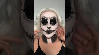 JACK SKELLINGTON MAKEUP REMOVAL ☠️🖤 makeupremoval jackskellington [upl. by Letnohc390]